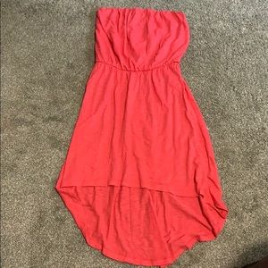 EUC- strapless cotton dress